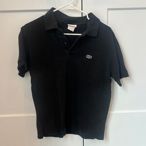Lacoste Black Polo Shirt
